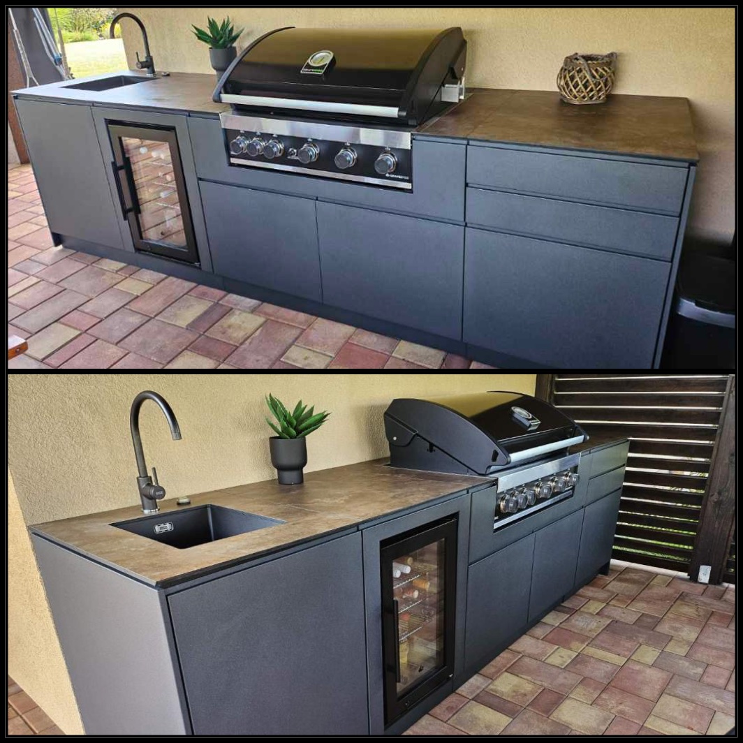 Opava - kuchyně antracit 7016